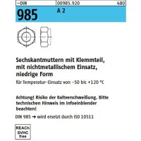 DIN 985 - Sicherungsmutter - A2 - M16 - 25 Stück