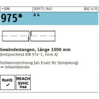 DIN 975 - Gewindestange A4  /  8 x 1000 // 1 Stück