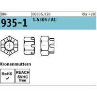 DIN 935 - Kronenmuttern A1