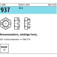 DIN 937 Kronenmuttern - A1