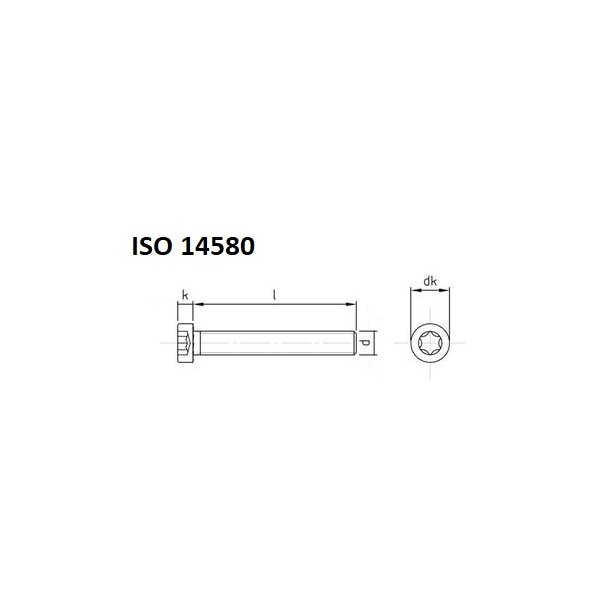 Zylinderschrauben ISO 14580 - Zylinderkopf - niedriger Kopf - Torx - A2
